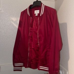 H&M Red Track Jacket